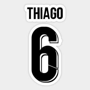 Thiago alcantara Away Jersey Sticker